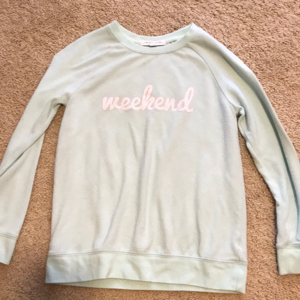 Girls weekend long sleeved top